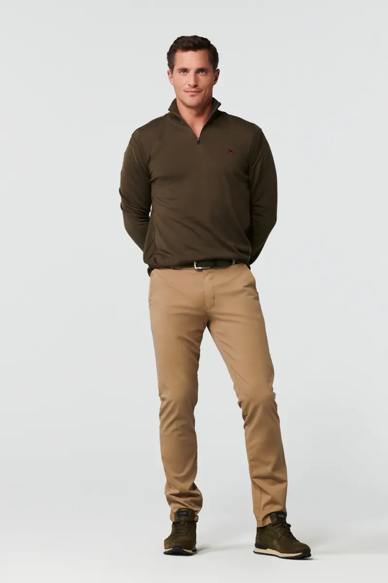 Pantalon chino Meyer beige