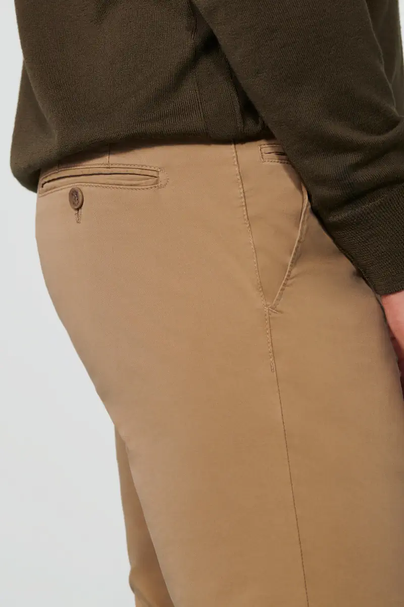 Pantalon chino Meyer beige