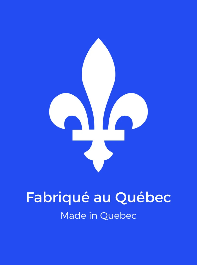 Blouse cache-coeur | Fabriquée au Québec