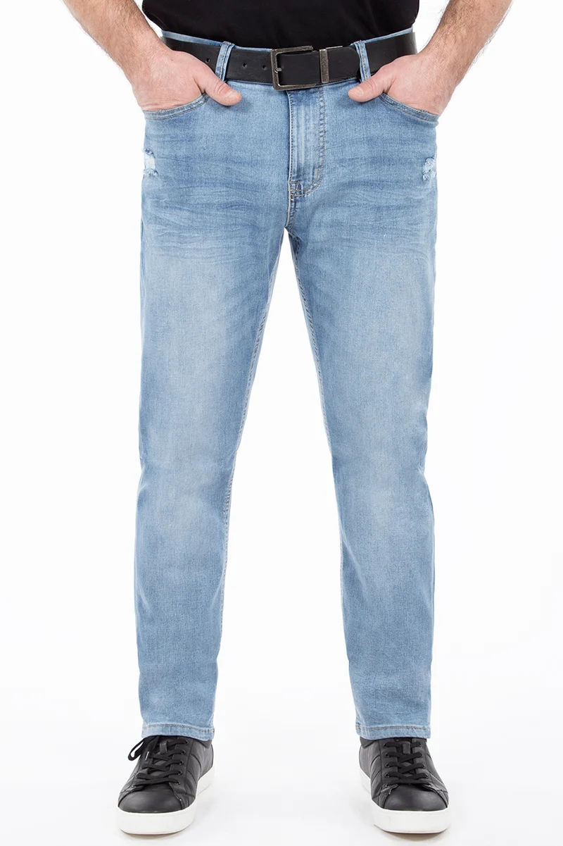 Jean étroit taille régulière | Modèle G_Fit | 2 couleurs