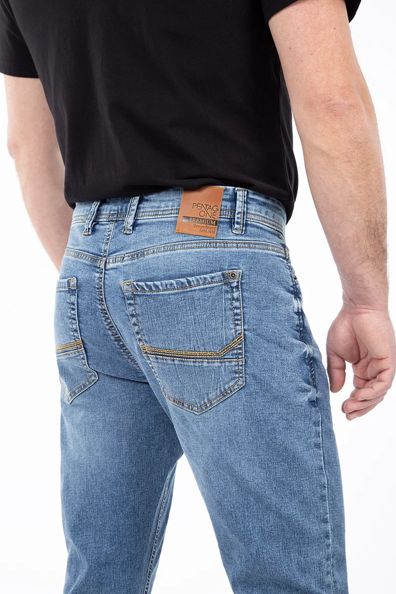 Jean étroit taille régulière | Modèle G_Fit | 2 couleurs