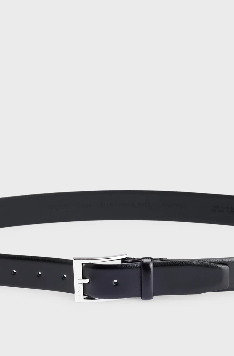 Ceinture BOSS noire en cuir