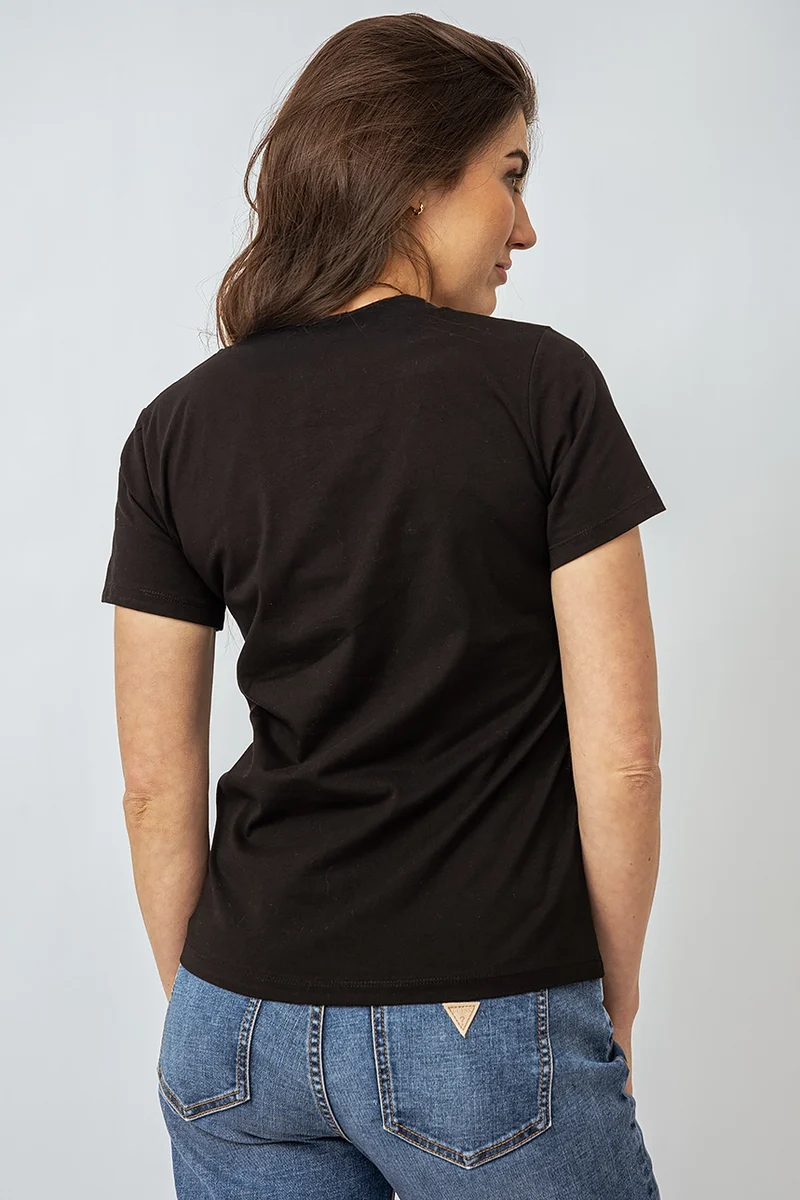 Le t-shirt basique col rond