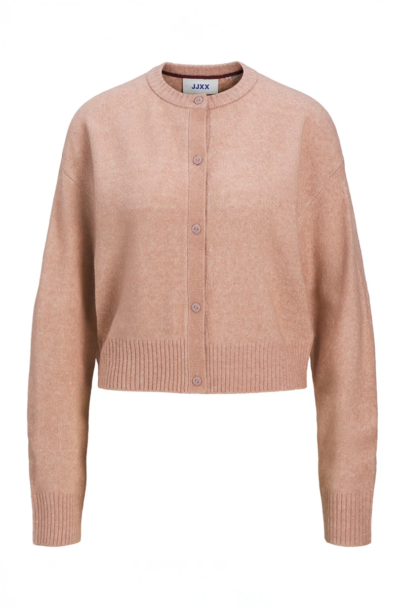 Le cardigan court en tricot