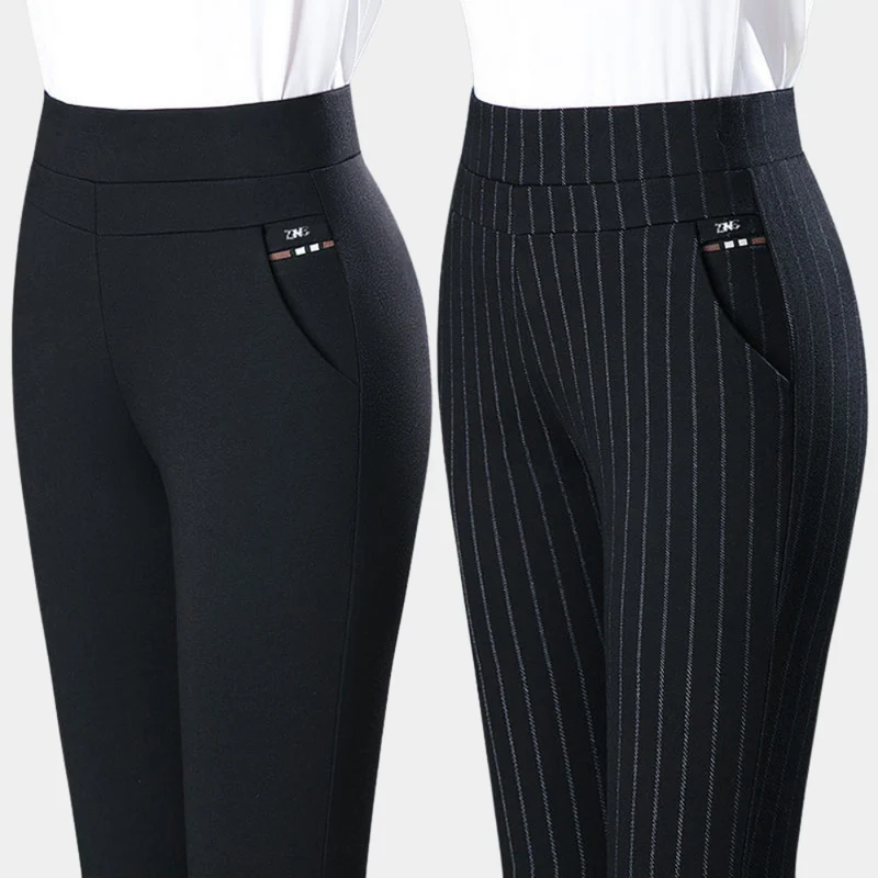 Ivana | Pantalon Extensible Ajusté pour Femmes