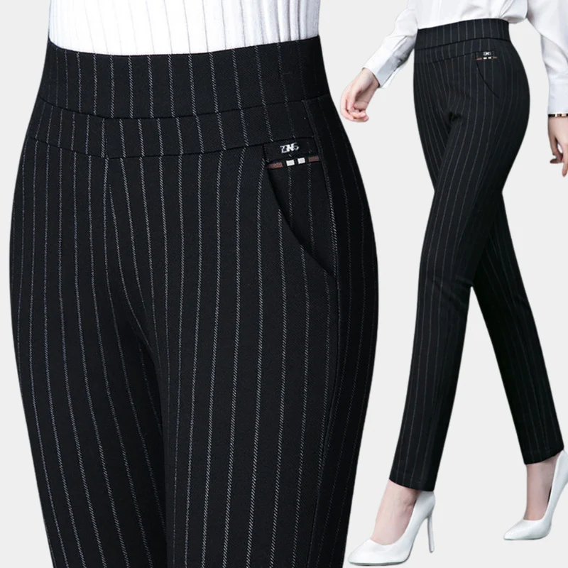 Ivana | Pantalon Extensible Ajusté pour Femmes