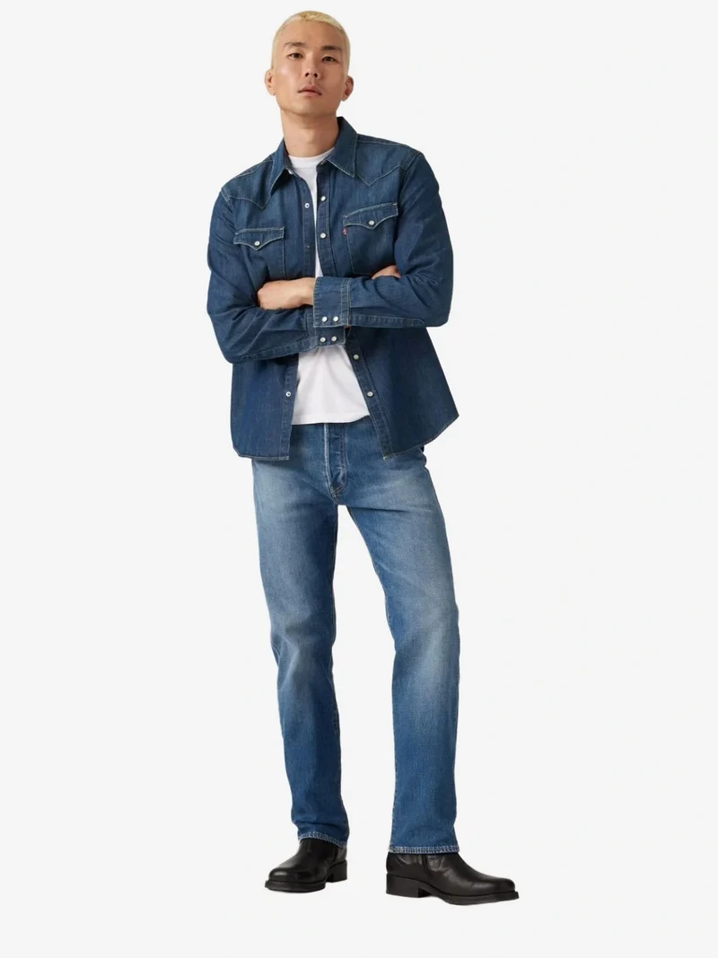 Jean 501 Levi's bleu foncé