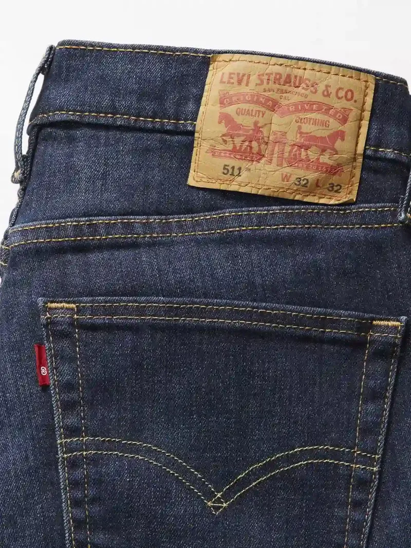 Jean slim 511 Levi's bleu foncé