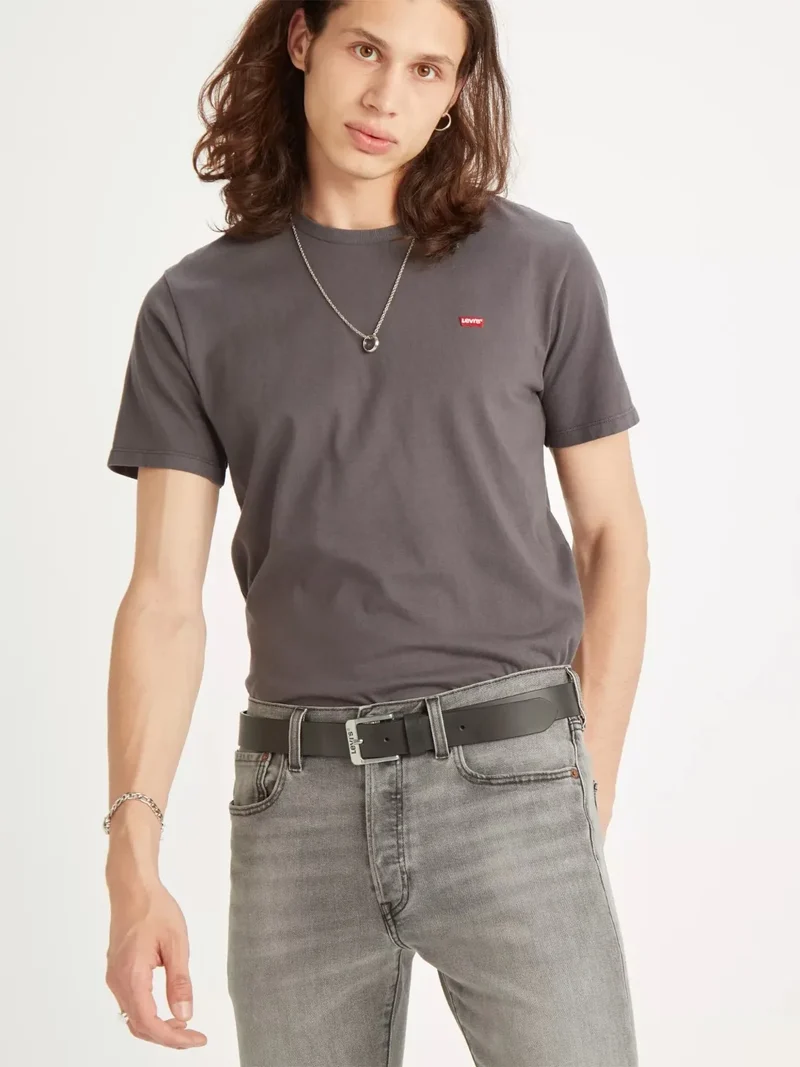 Ceinture Levi's noire en cuir