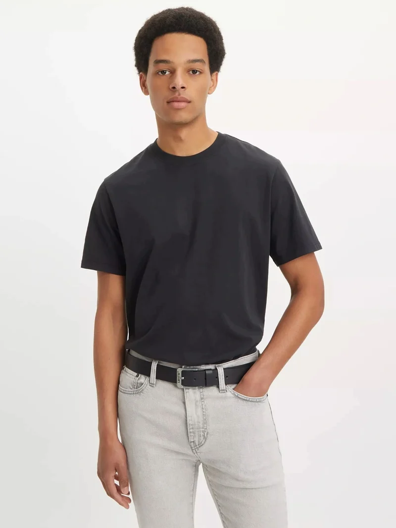 Ceinture Levi's noire en cuir