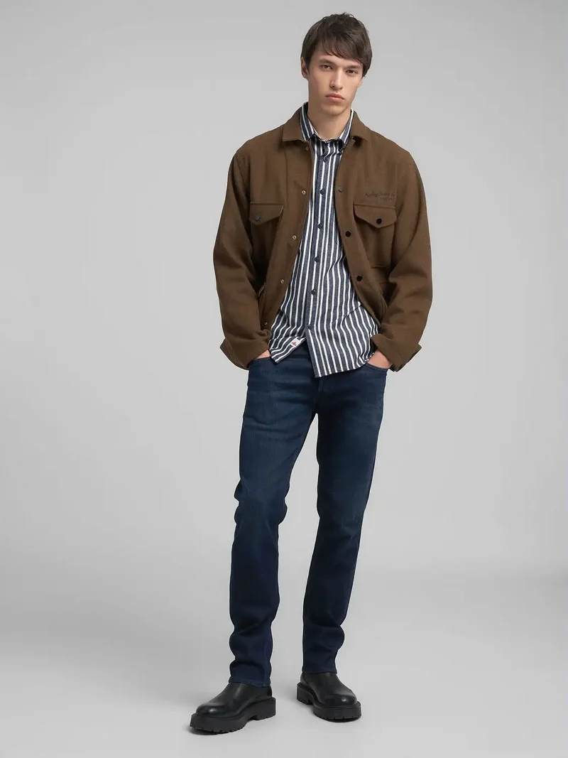Jean Replay bleu foncé
