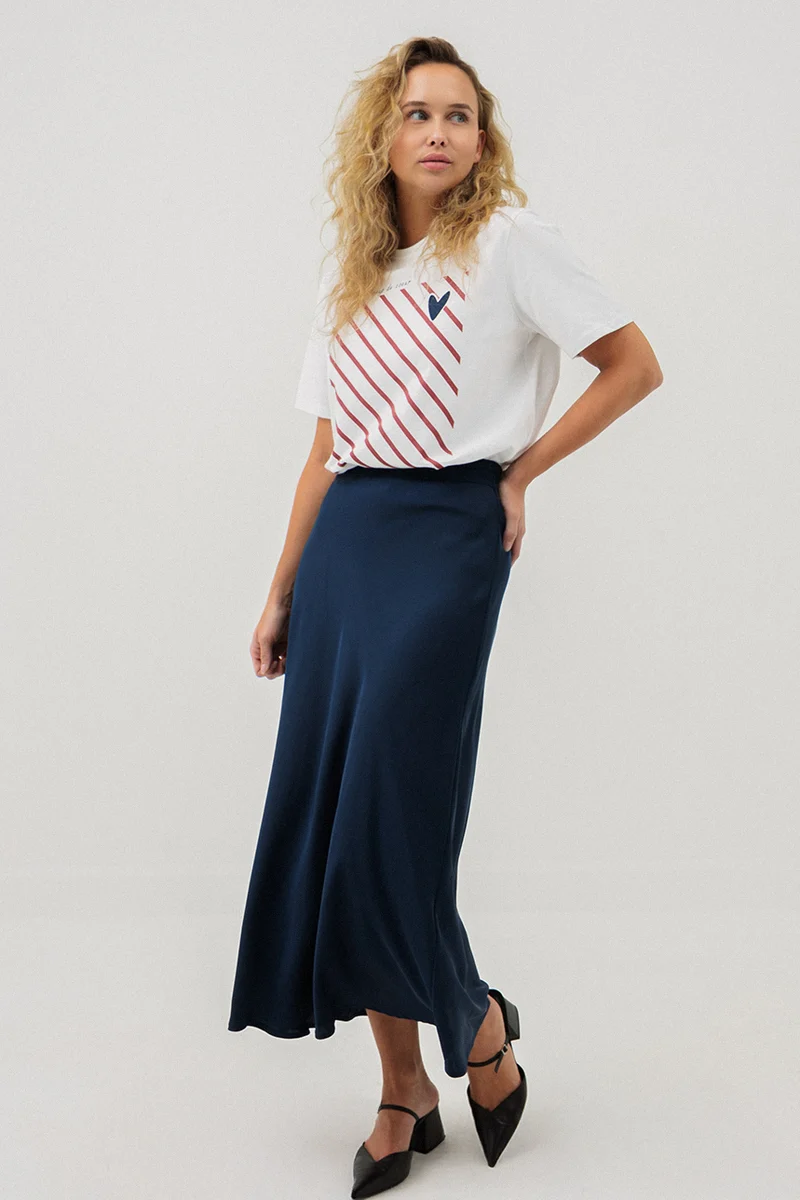 Le t-shirt “Boxy” imprimé