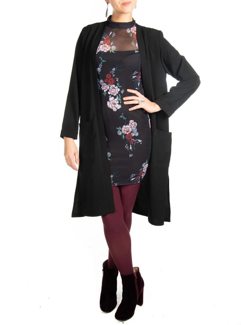 Cardigan fluide