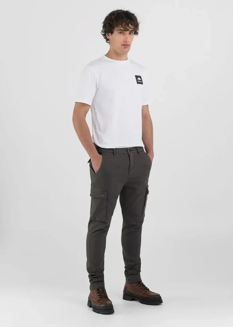 Pantalon cargo Replay gris