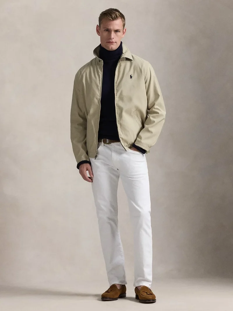 Veste coupe-vent Ralph Lauren beige