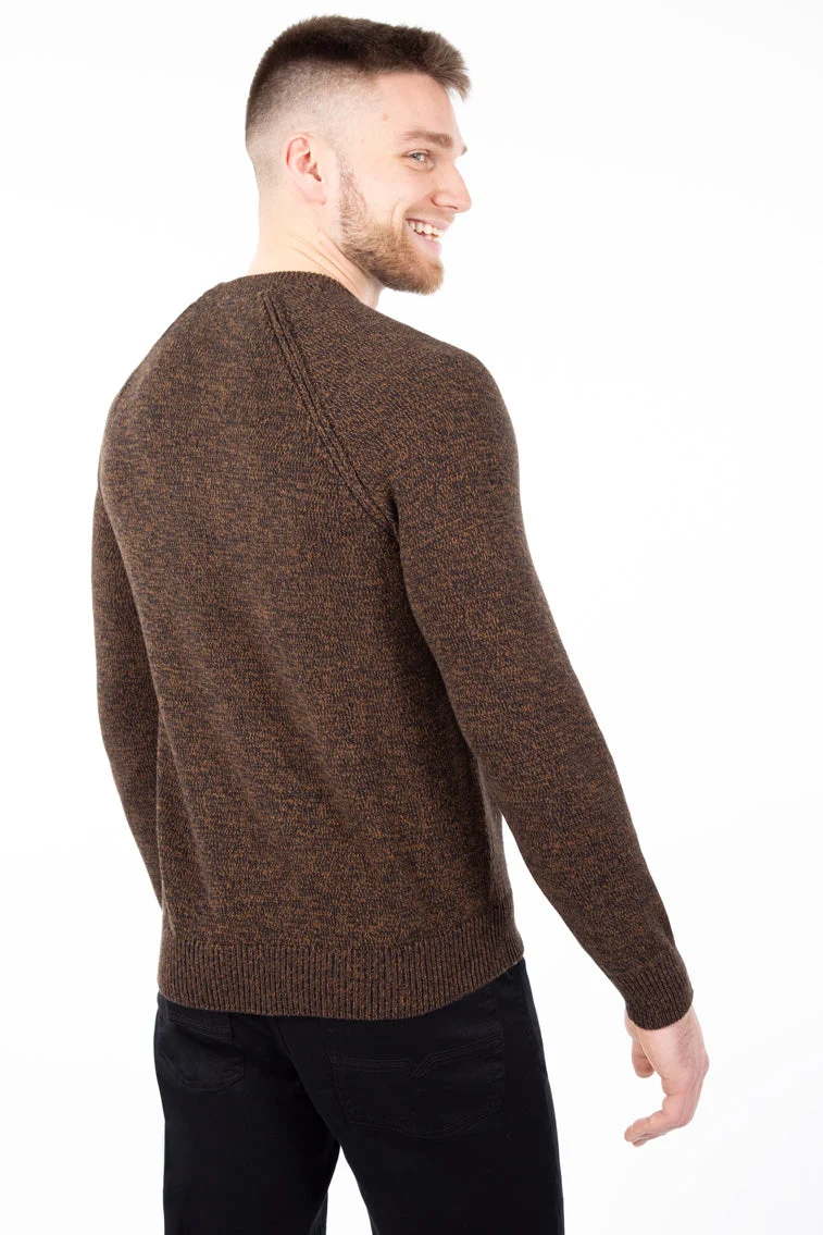 Chandail raglan tricot 2 tons | 3 couleurs