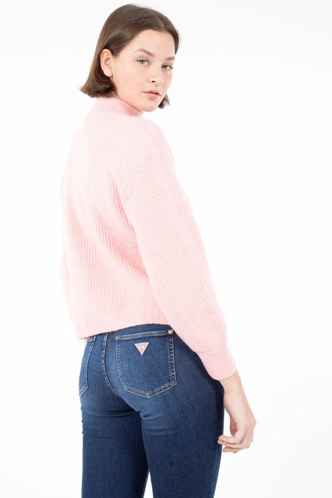 Chandail en tricot avec ouverture | 4 couleurs