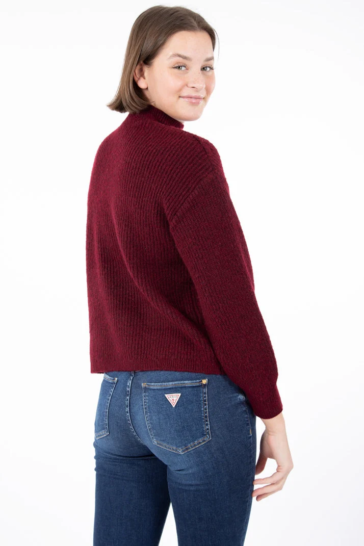 Chandail en tricot avec ouverture | 4 couleurs