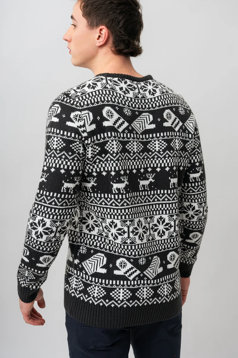 Le chandail jacquard des Fêtes