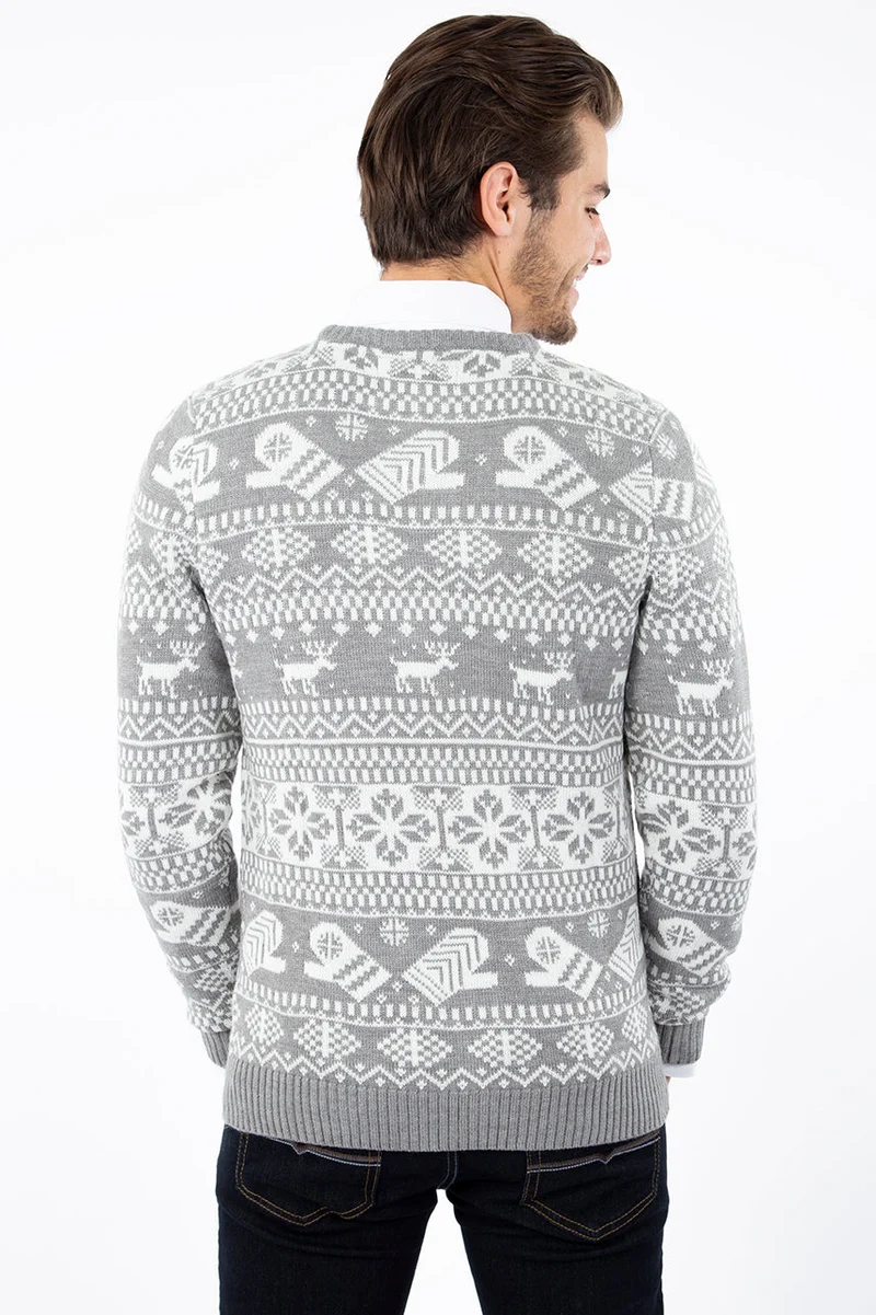 Le chandail jacquard des Fêtes