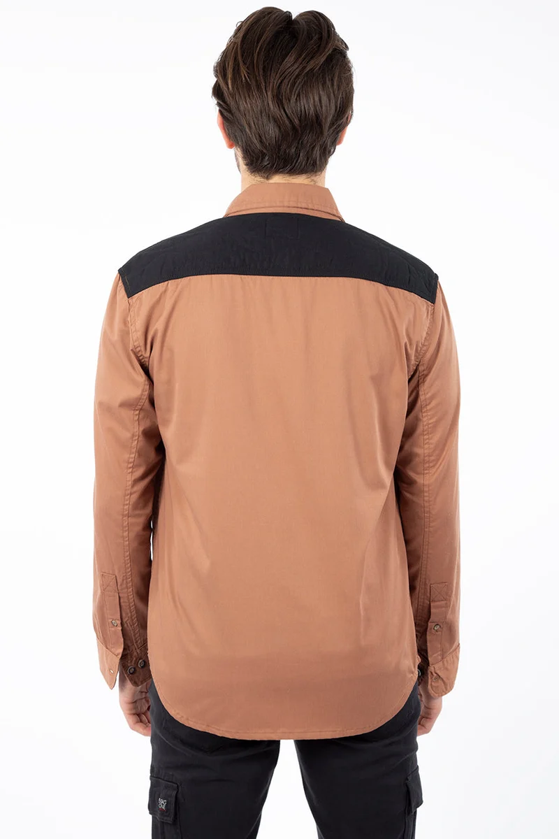 Chemise insertion matelassé | 2 couleurs