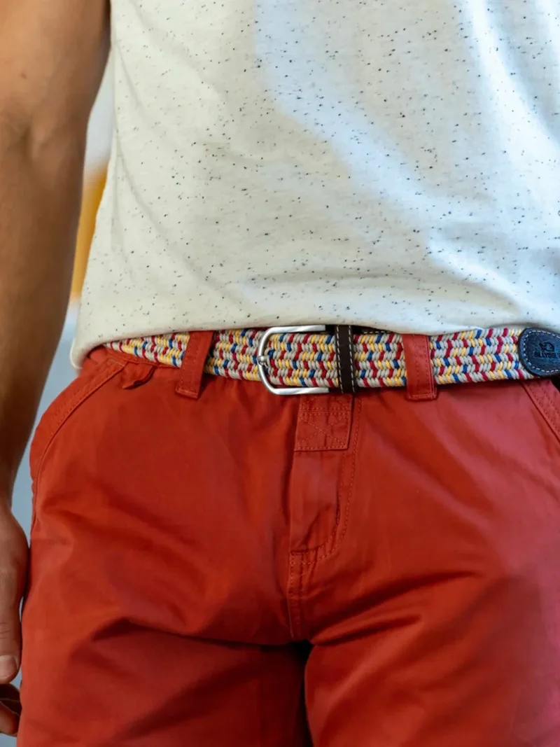 Ceinture tressée Billybelt multicolore