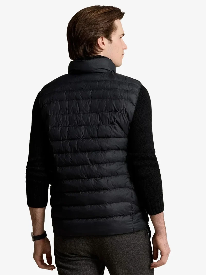 Doudoune sans manches Ralph Lauren noire