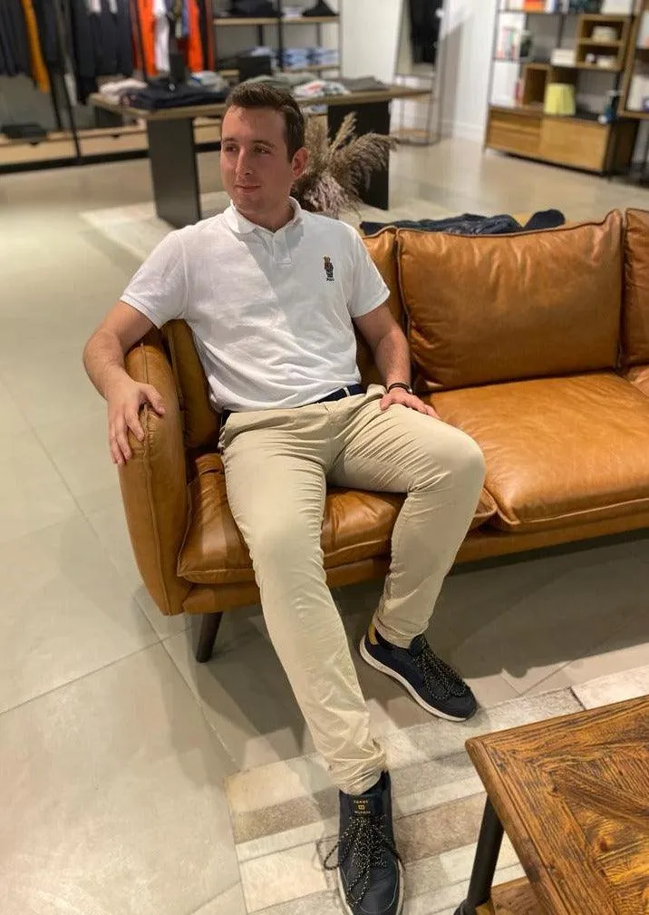 Pantalon chino Georgespaul beige