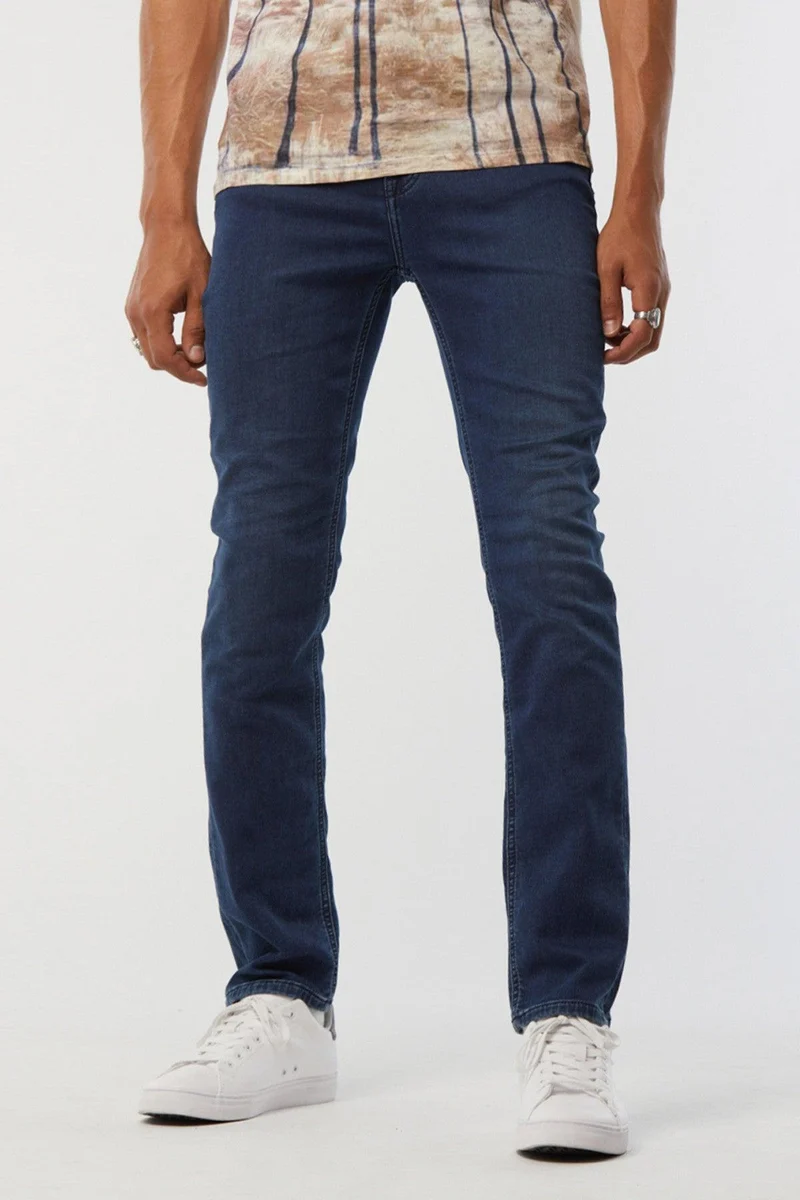 Jean Lee Cooper coupe droite bleu stretch