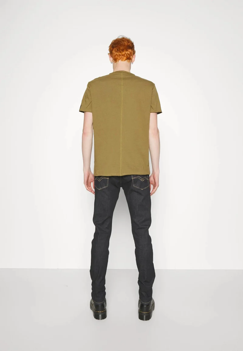 Jean slim Replay bleu foncé en coton stretch