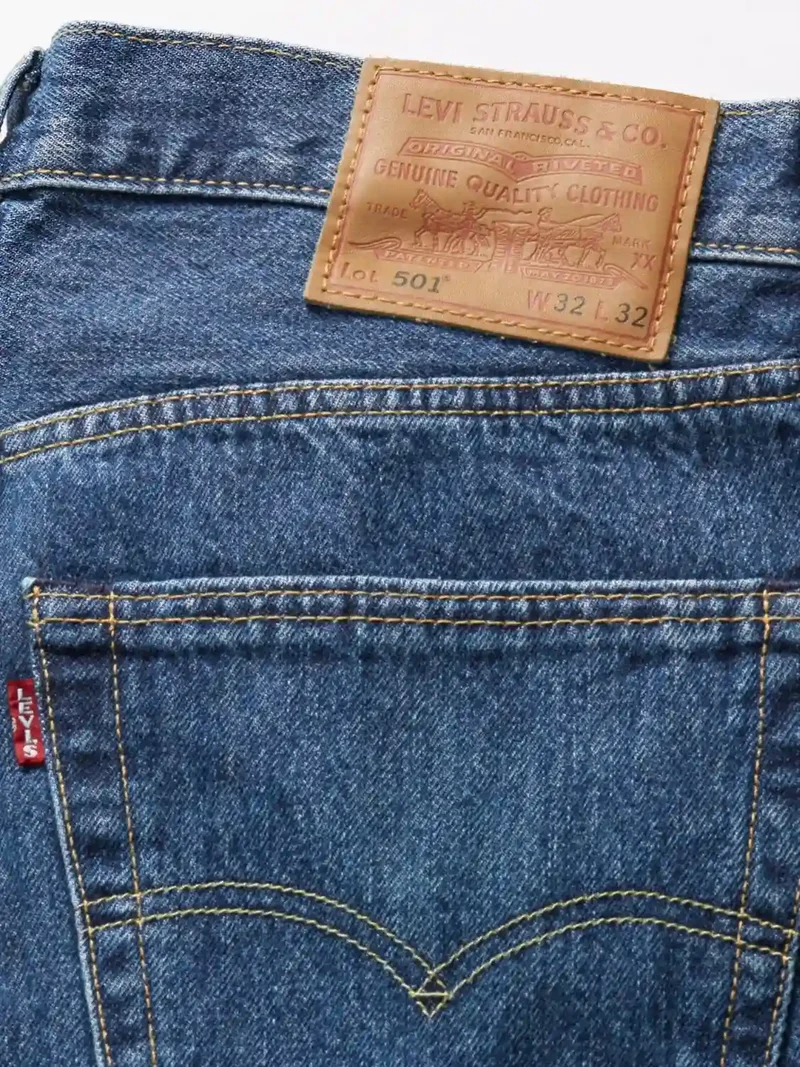 Jean 501 Levi's bleu