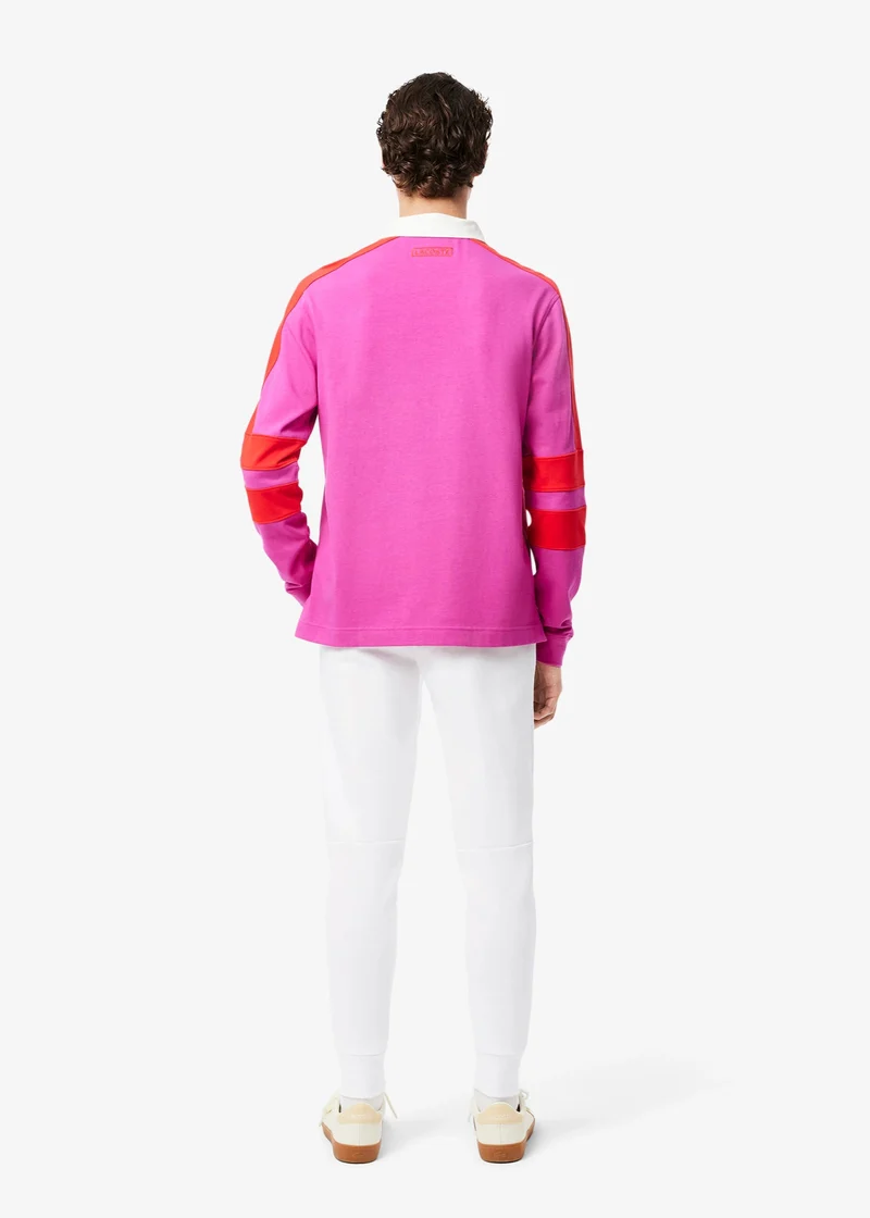 Pantalon de jogging Lacoste blanc