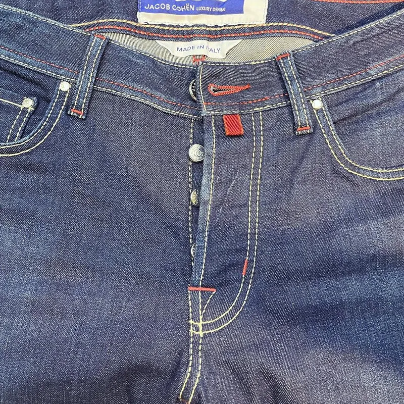 Jean slim Jacob Cohën bleu stretch