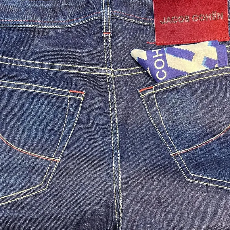 Jean slim Jacob Cohën bleu stretch