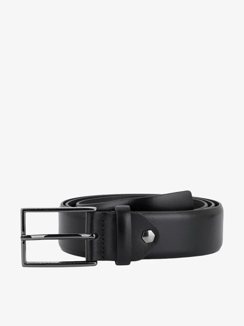 Ceinture Digel Giacomo en cuir - Noir
