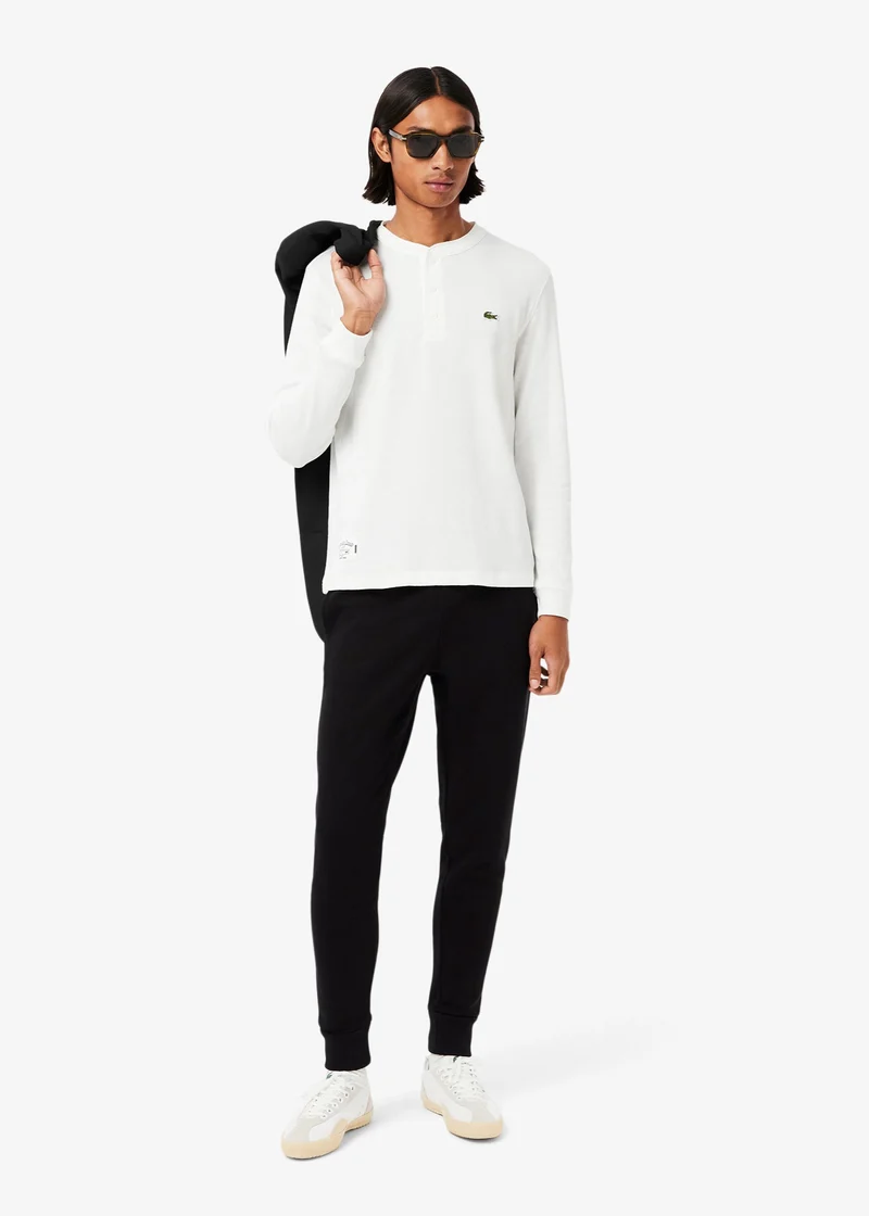 Pantalon de jogging Lacoste noir