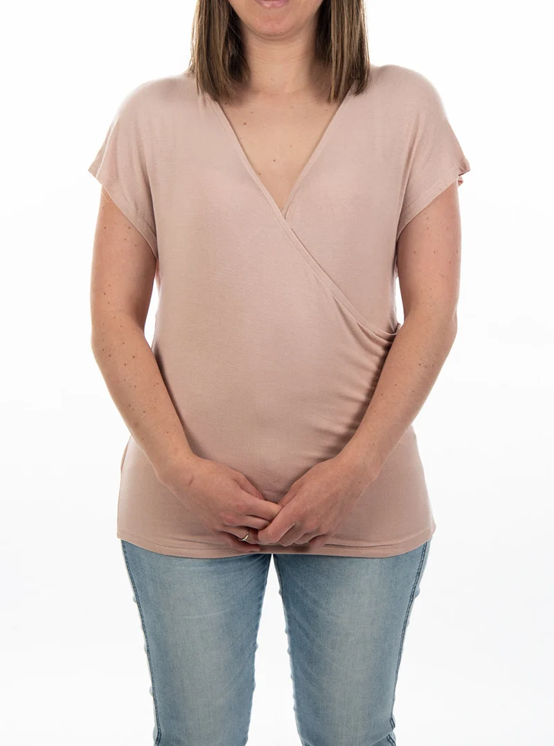 T-shirt drapé