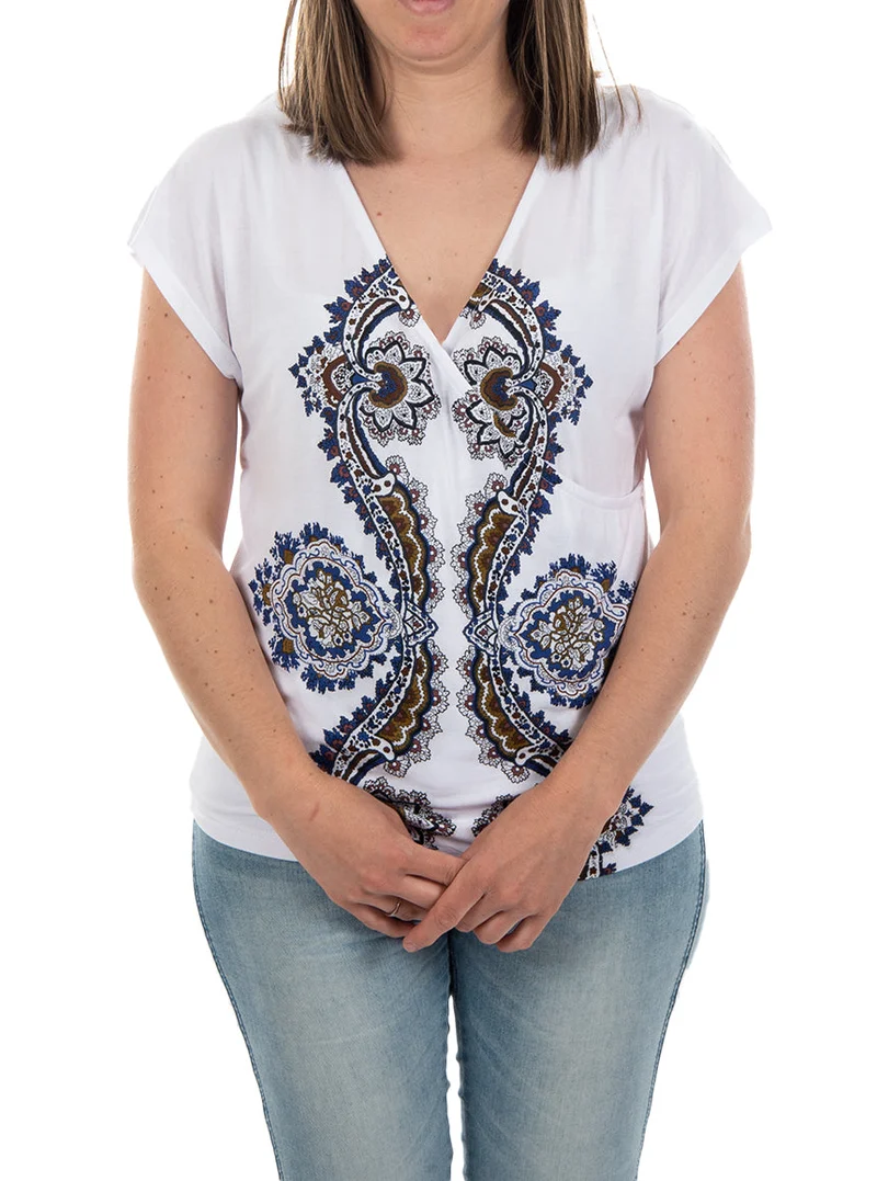 T-shirt drapé