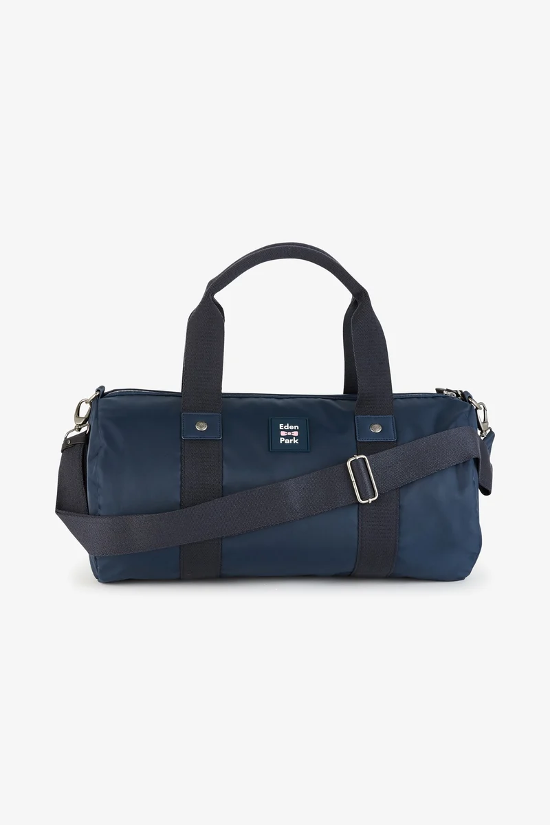Sac de sport polochon bleu foncé