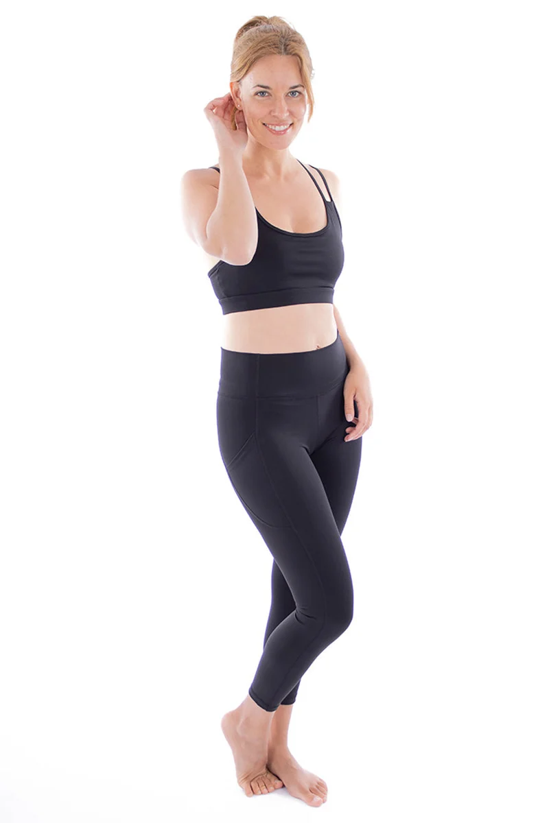 Legging taille haute à poches | 3 couleurs