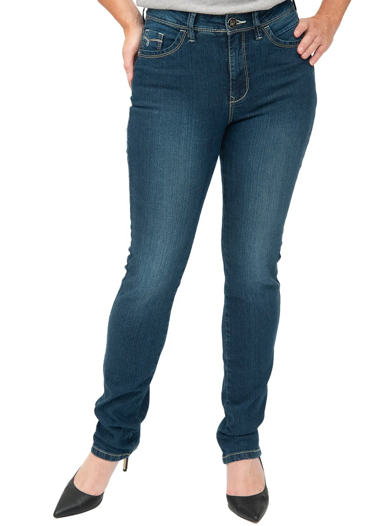Jeans jambe droite | Taille régulière