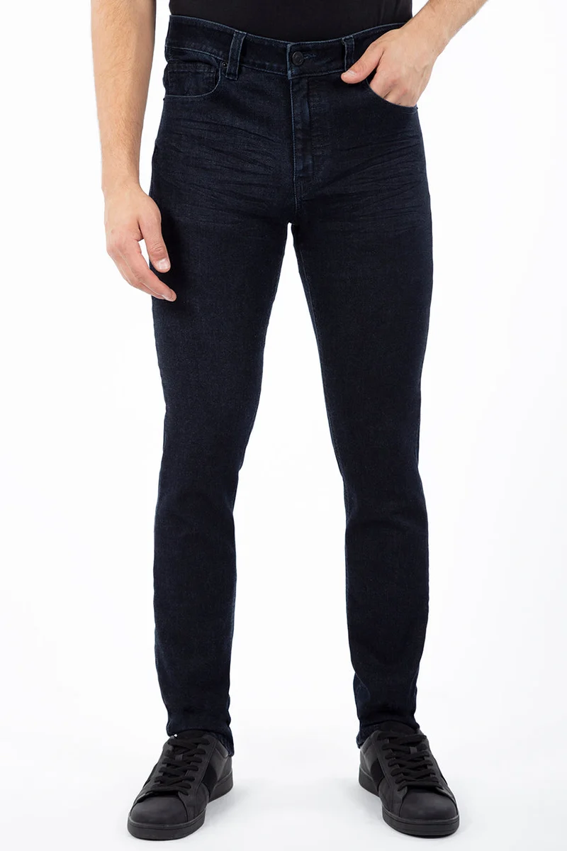 Le jeans étroit taille régulière | Modèle Gagnon