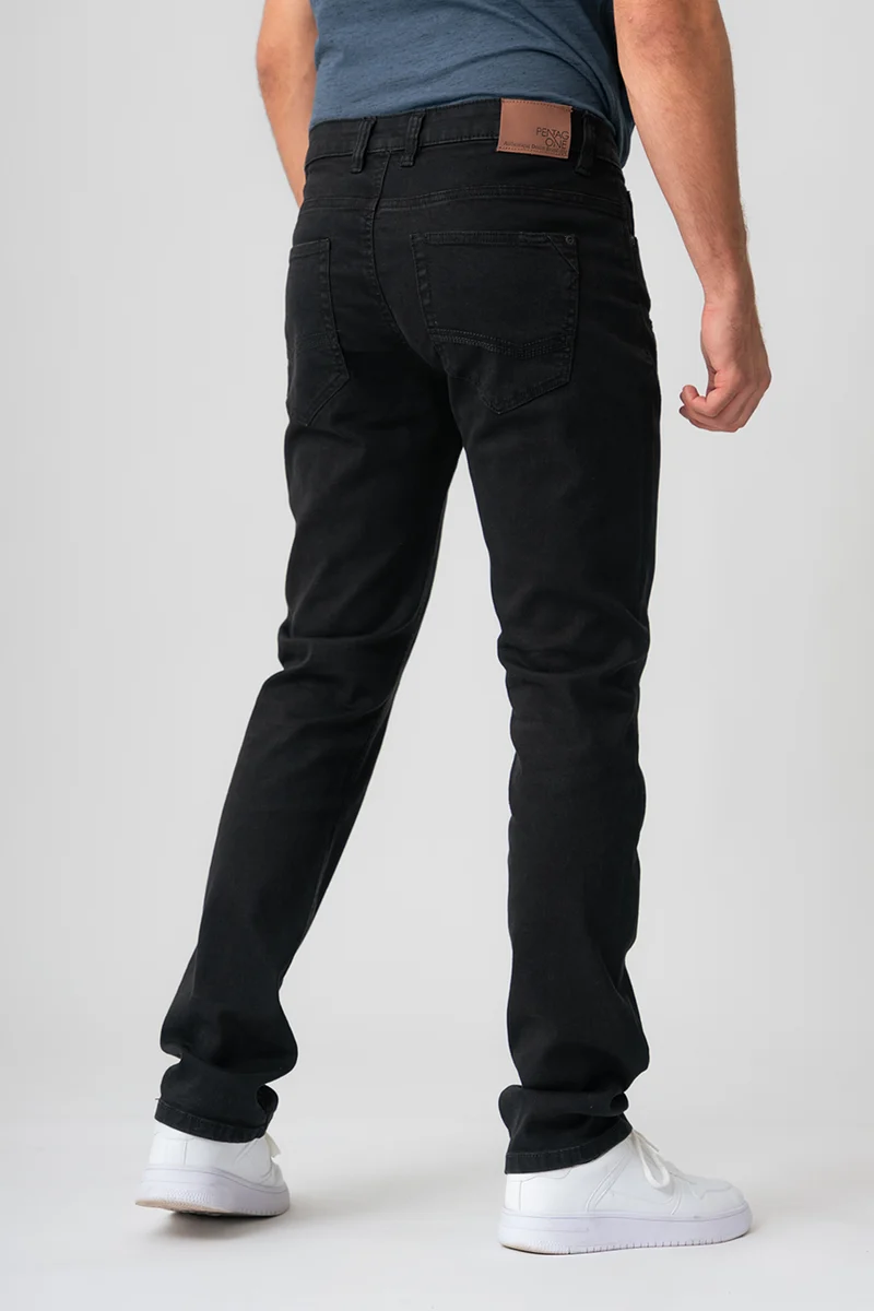Le jeans étroit taille régulière | Modèle Gagnon