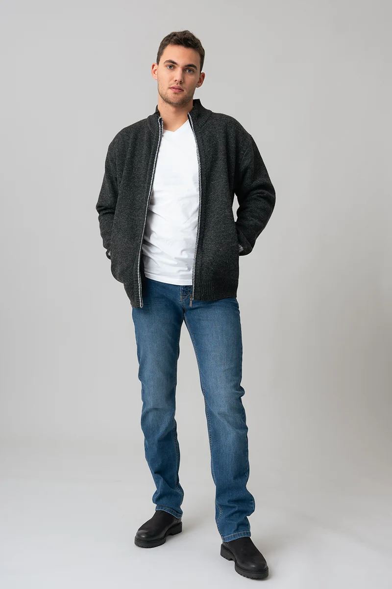 Le jeans droit taille régulière | Modèle Tremblay