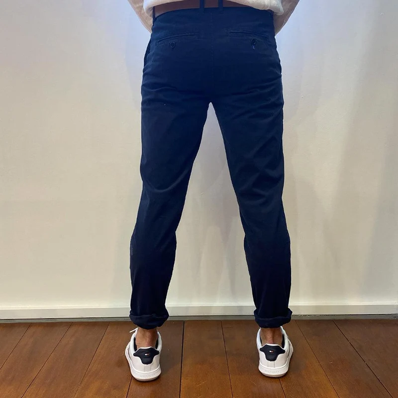 Pantalon chino Georgespaul marine