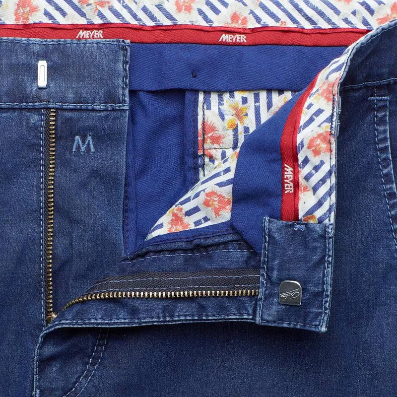 Pantalon chino Meyer en denim ultra léger