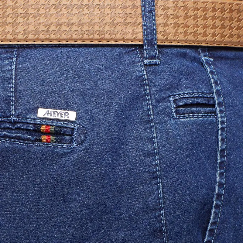 Pantalon chino Meyer en denim ultra léger