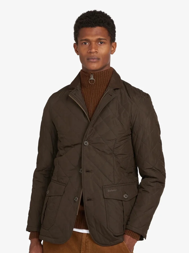 Veste matelassée Lutz Barbour marron