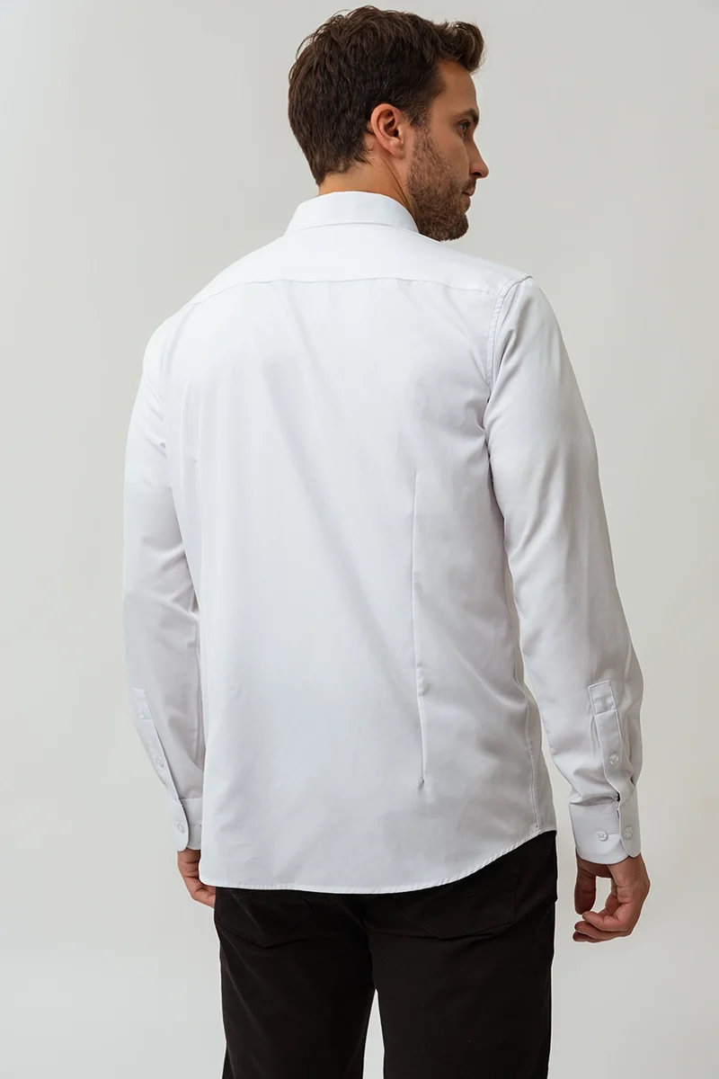 La chemise légère unie