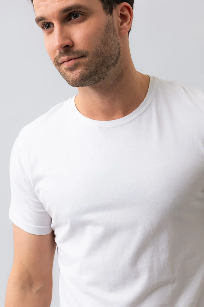 T-shirt uni en coton biologique